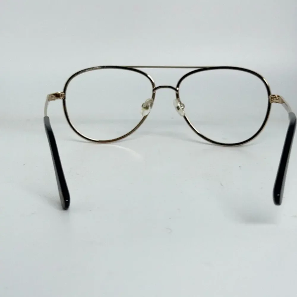 Nautica NLS6008 003 Black Gold‎ Eyeglasses Frames 57-16 H19627